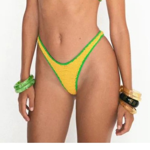 Indah Other - Bembe Bottom by Indah Swim Bottom Thong Small Jamaica